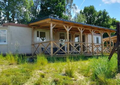 Domki holenderskie z Pensjonacie Zacisze