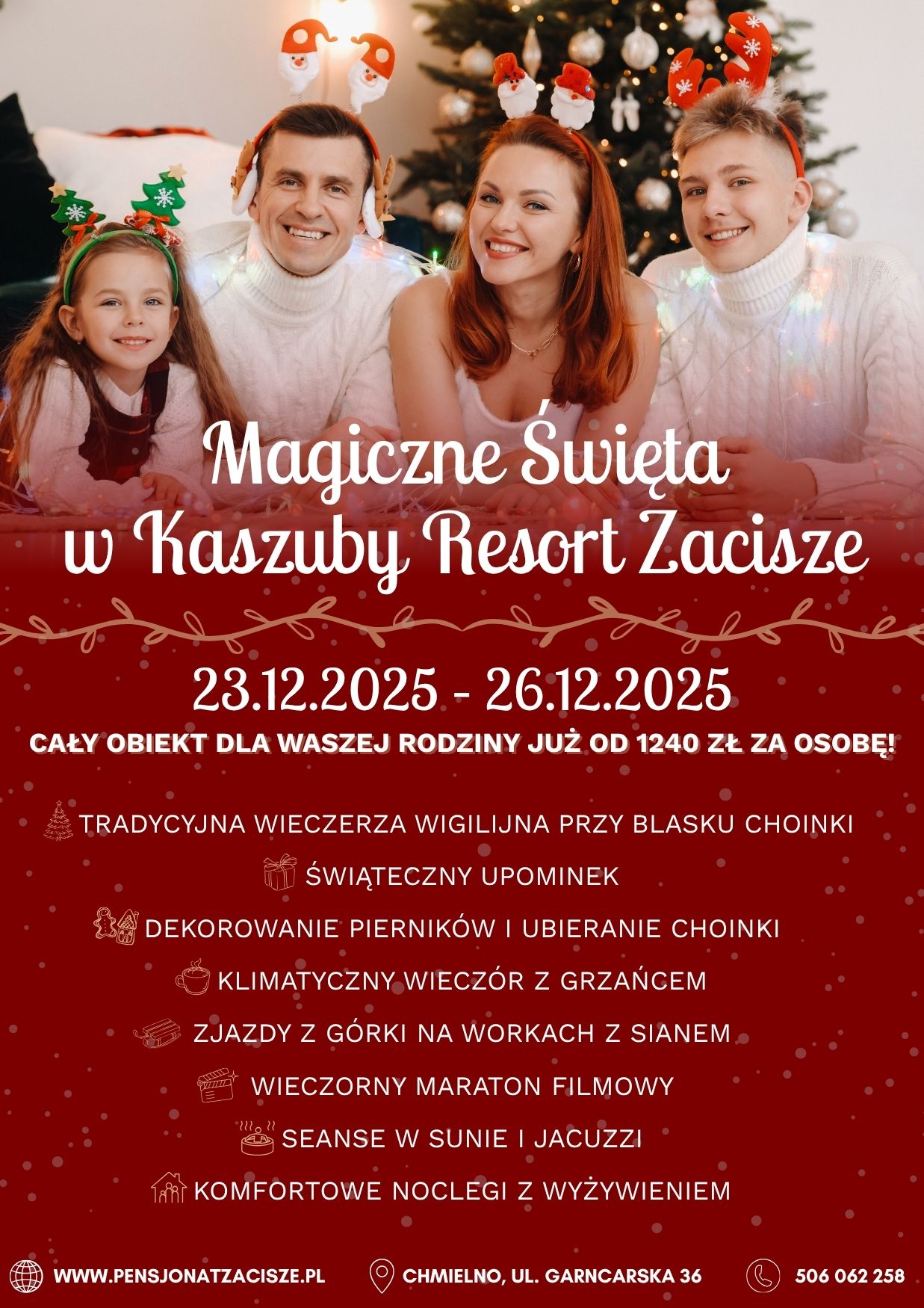 Święta Bożego Narodzenia 2025 - Pensjonat Zacisze Święta Bożego Narodzenia 2025 - Pensjonat Zacisze